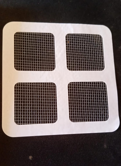 Wukusy window screen repair tape, 4 inch wide, designed for home improvement to fix torn or damaged window screens.
