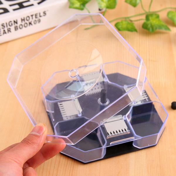 Wukusy 1471 Cockroach Trap box with bait for catching and killing cockroaches and bugs in kitchen or pantry areas.