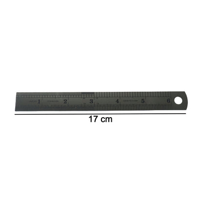 Wukusy precision measuring ruler scale, 15 cm, showing clear markings and measurement lines on a white background.