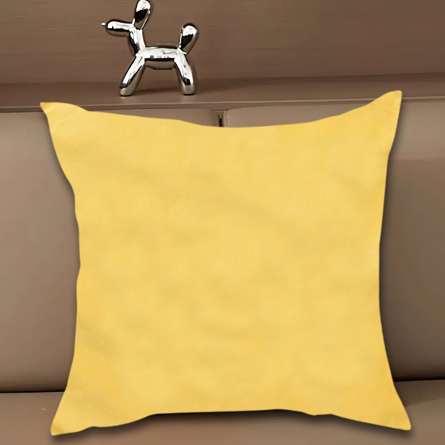 Wukusy soft decorative pillow covers for sofa and bed, 50x50 cm, featuring a stylish farmhouse design for living room decor.