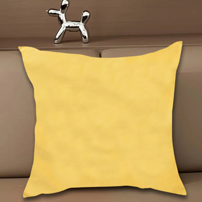 Wukusy soft decorative pillow covers for sofa and bed, 50x50 cm, featuring a stylish farmhouse design for living room decor.