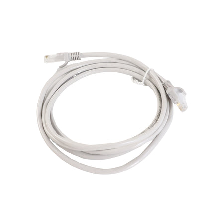 Wukusy high-speed Ethernet LAN cable, 2 meters, suitable for office use, with black connector ends and flexible cable design.
