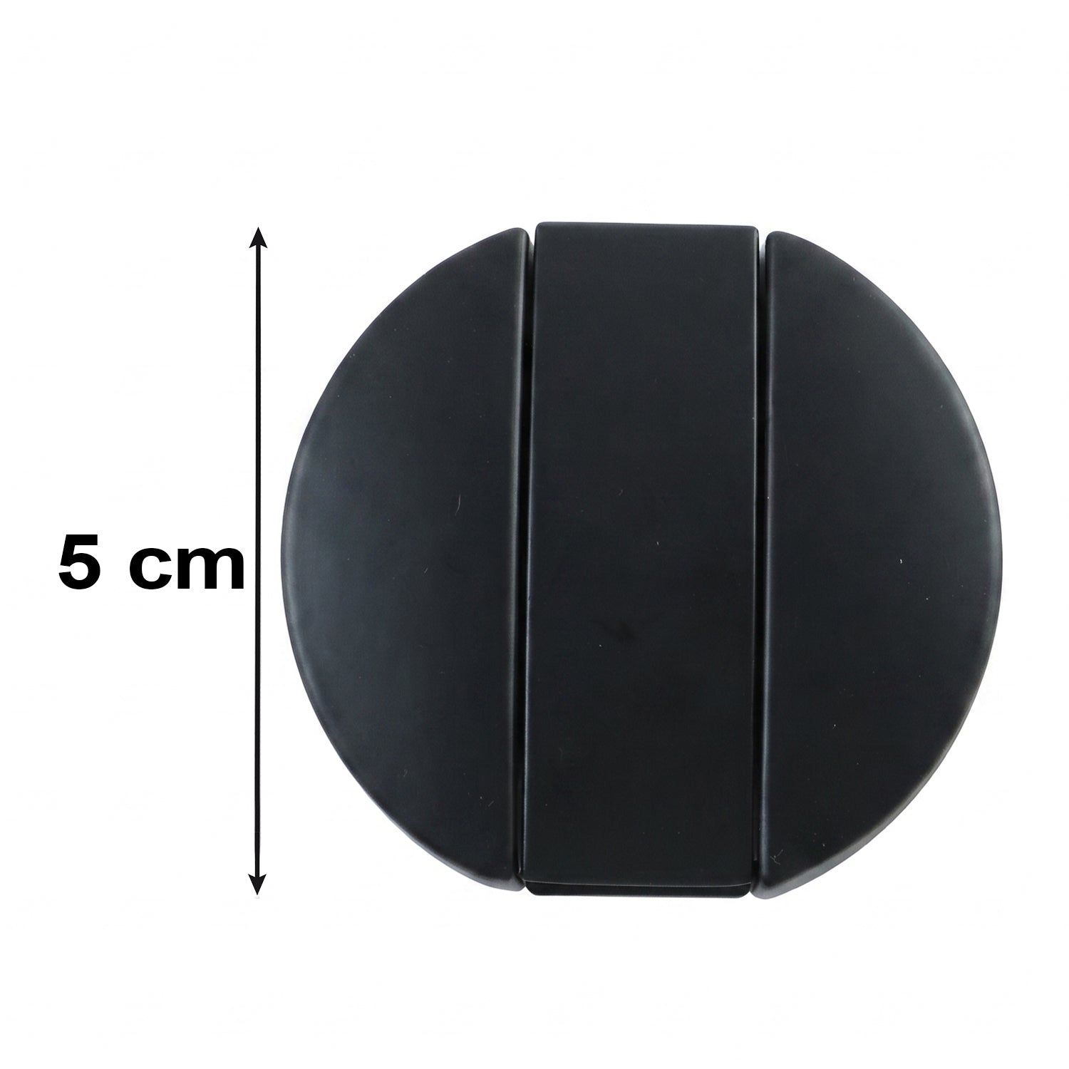Heavy-duty foldable wall mount hook by Wukusy with screws, ideal for hanging clothes and bags, shown in a folded and extended position.
