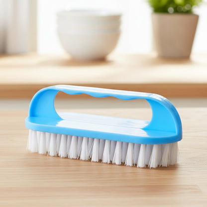 Wukusy heavy-duty handheld cleaning scrub brush with durable bristles for scrubbing surfaces and tough stains.