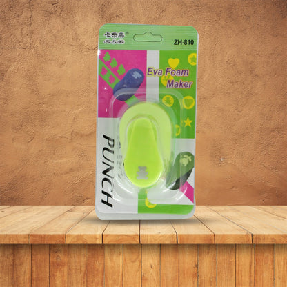 Wukusy children's and adults' craft hole puncher with decorative design, perfect for scrapbooking and paper crafting projects.