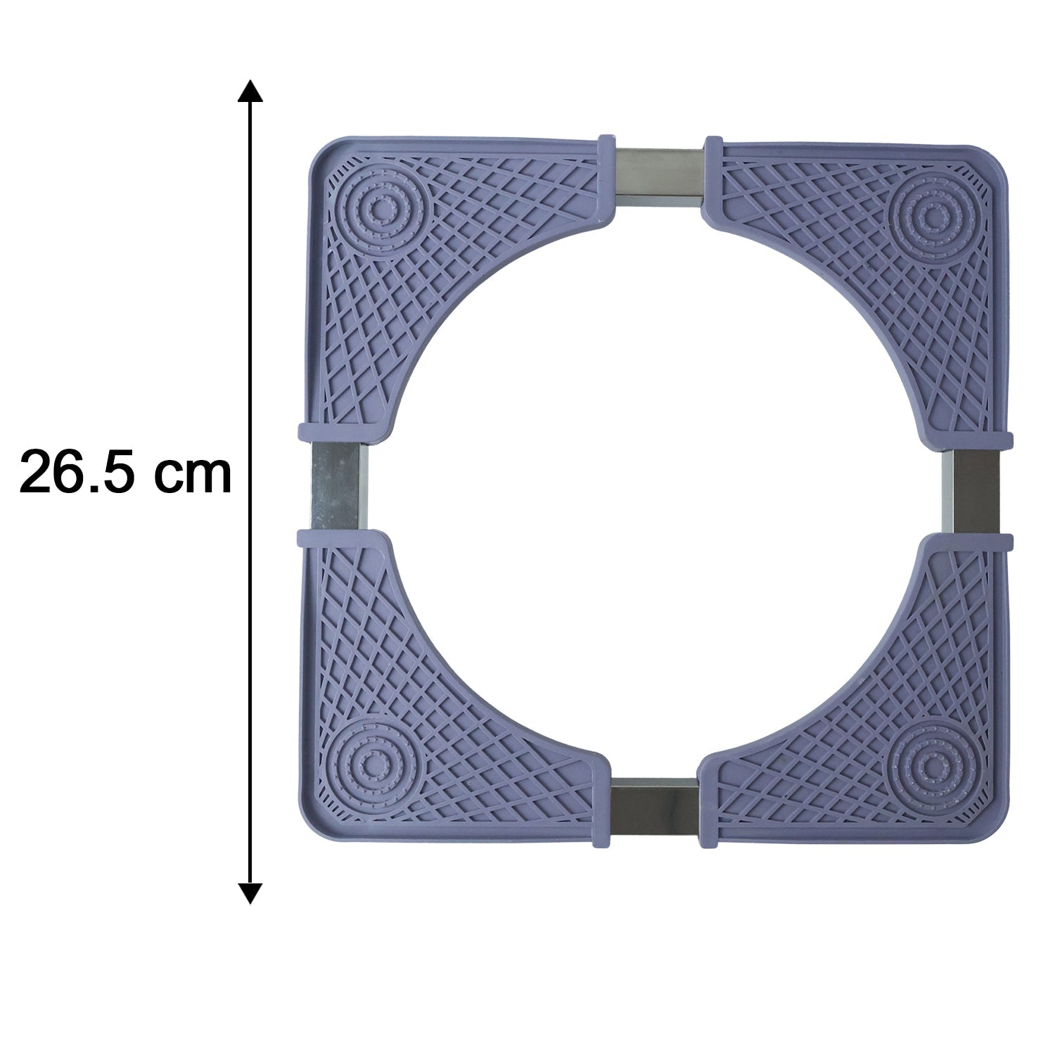 Wukusy adjustable washing machine stand with wheels and movable base, designed for easy relocation of appliances.