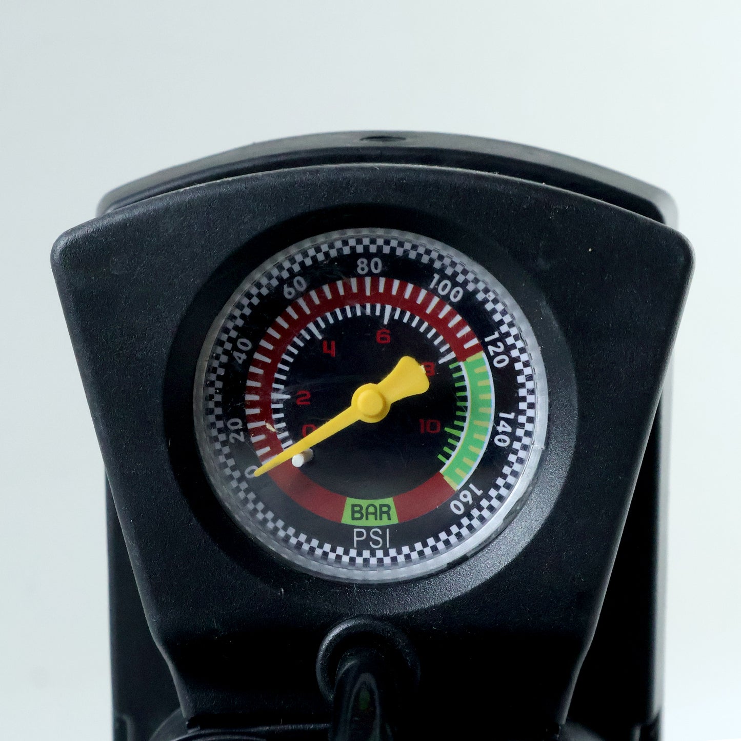 Wukusy double cylinder foot air pump with dual cylinders and foot pedal for easy inflation of air and sports equipment.