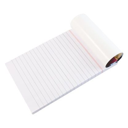 Wukusy premium pocket notebook with 80 pages, 165x105mm, open to reveal lined pages for writing and note-taking.