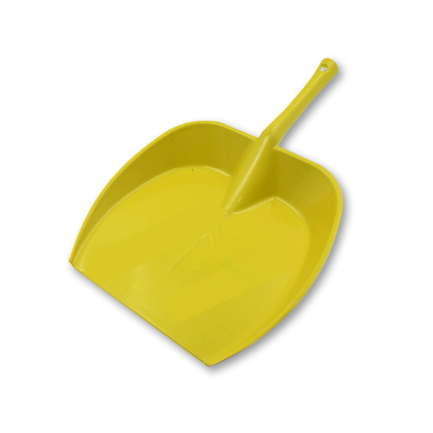Multicolor Wukusy dustpan with long handle for kitchen, home, office, or bathroom cleaning; ergonomic and durable design.