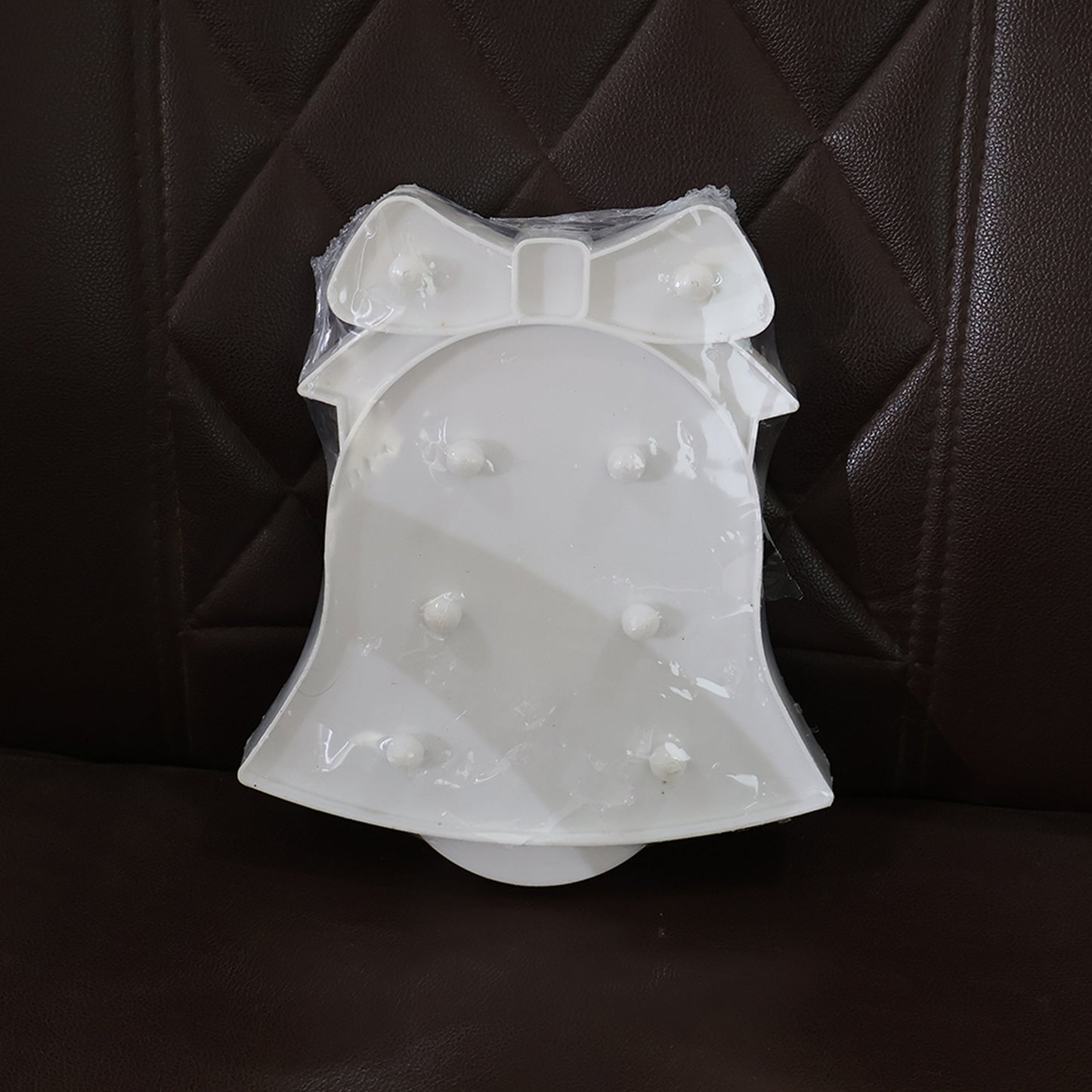 Wukusy bell-shaped LED decorative night light for home decor, providing a soft glow in a stylish, modern design.
