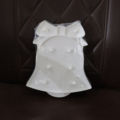 Wukusy bell-shaped LED decorative night light for home decor, providing a soft glow in a stylish, modern design.