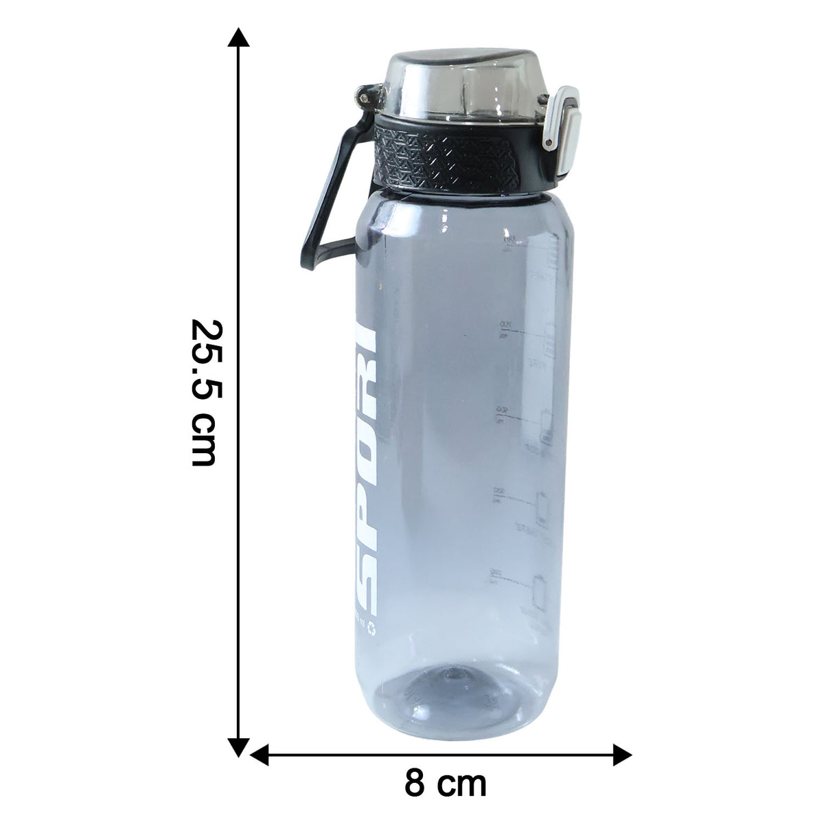 Wukusy 1000ml leakproof sports water bottle with a wide mouth and ergonomic design, suitable for outdoor and gym use.