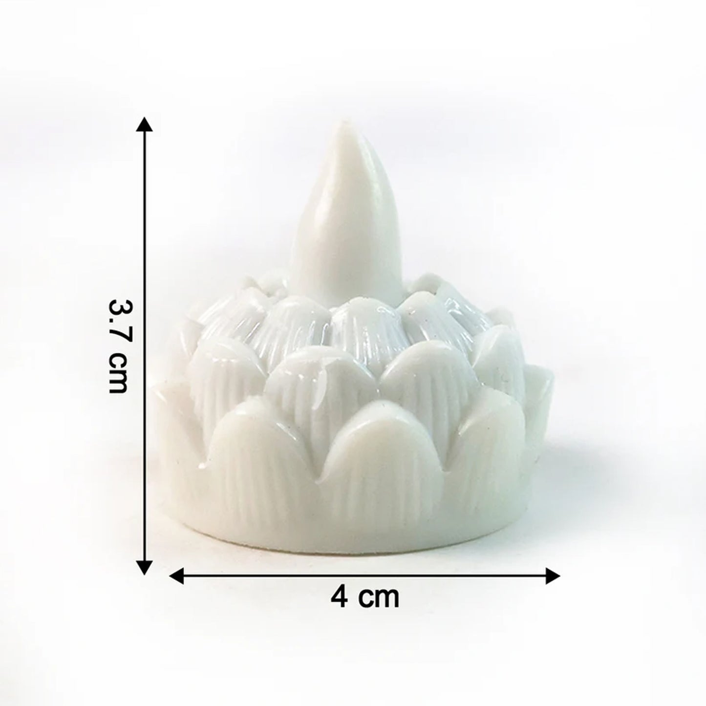 Set of 8 Wukusy lotus-shaped LED flameless tealight candles for home decor, featuring soft glowing lights and intricate lotus designs.