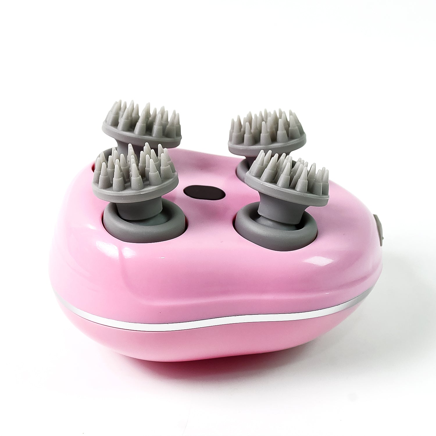 Wukusy Smart Electric Scalp Massager with ergonomic handle and silicone massage nodes for relaxing scalp therapy.