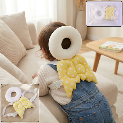 Wukusy small baby head protector safety cushion showing soft, padded design for gentle head protection during play or rest.
