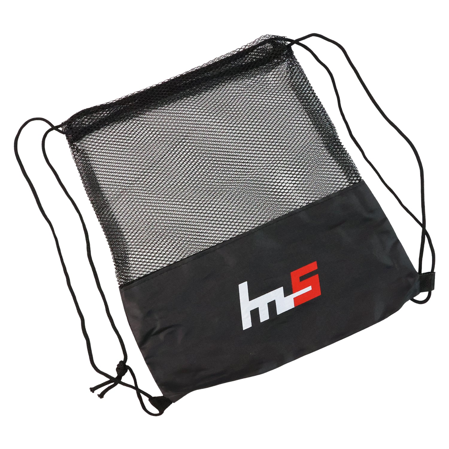 Wukusy mesh drawstring gym sack with breathable design, lightweight sports backpack for gym and outdoor activities