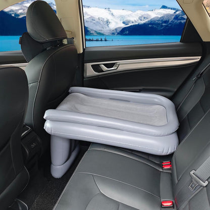Wukusy inflatable travel air bed mattress for car back seat, suitable for kids and babies, with a compact, portable design.