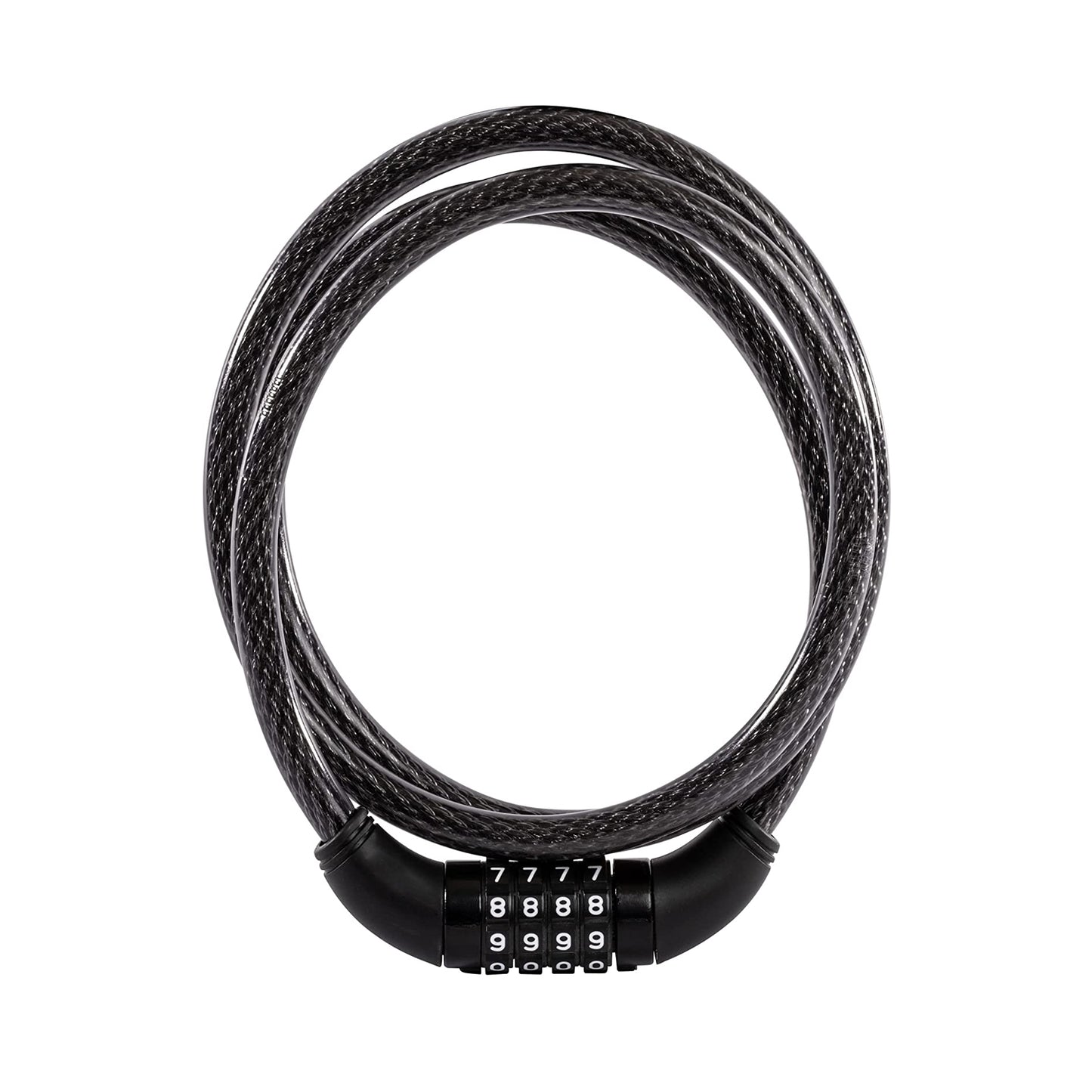 Wukusy heavy-duty plastic combination lock for helmets, versatile hardware lock for secure multi-purpose use.