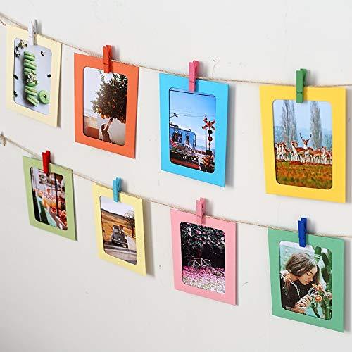 Set of 50 small Wukusy multipurpose wooden clips or cloth pegs, ideal for laundry, crafts, or organizing.
