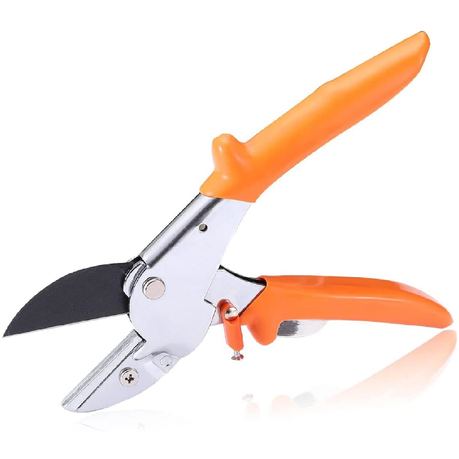 Wukusy 1572 professional garden scissors with sharp blades and comfortable handle, 18cm, suitable for precise pruning and gardening tasks.