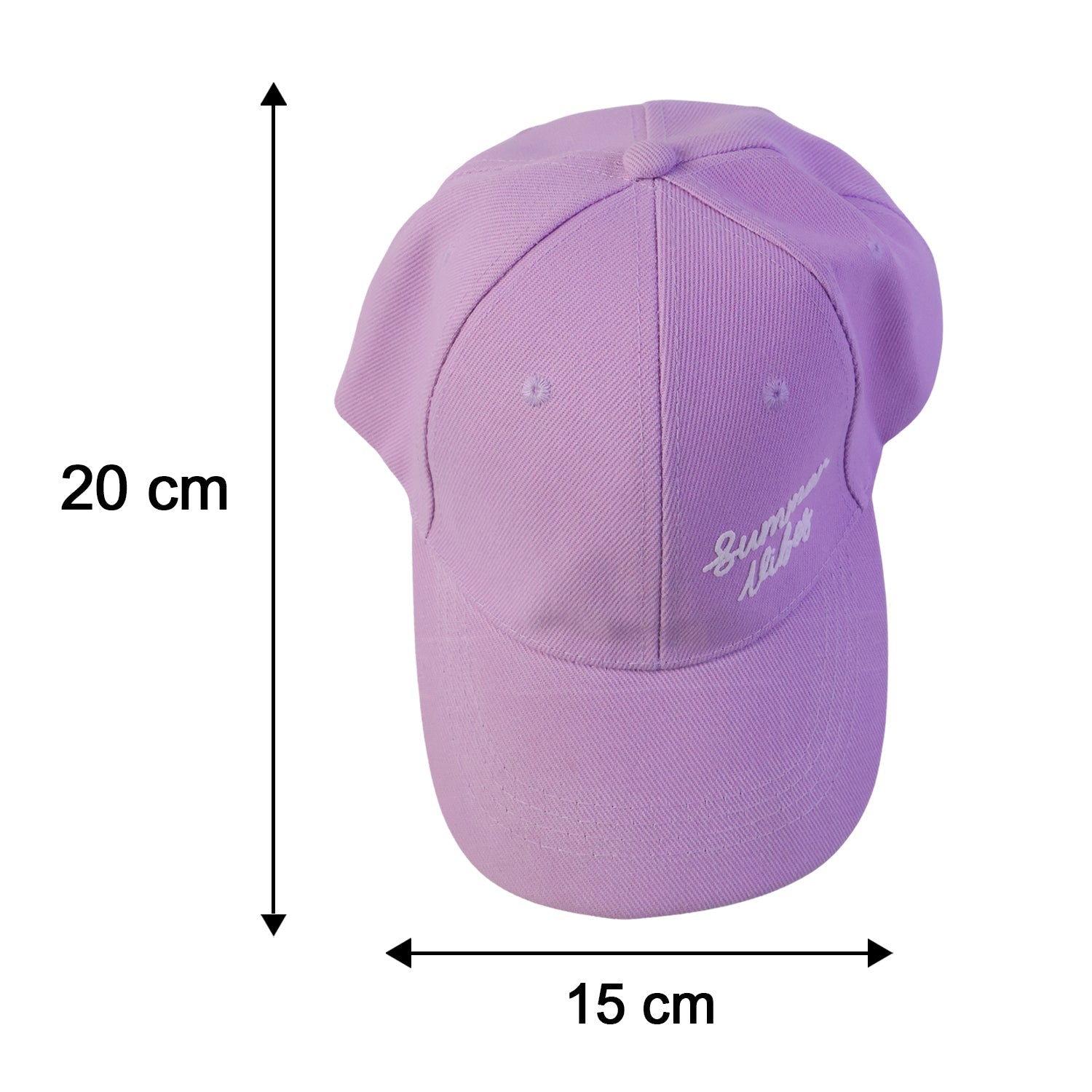 Embroidered summer baseball cap by Wukusy, stylish and casual, suitable for men and women, featuring vibrant summer-inspired design.