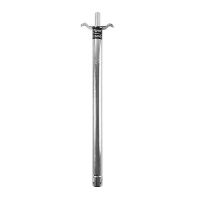 Wukusy long stainless-steel gas stove lighter, 1 foot in length, with a sleek metallic design and safety ignition mechanism.