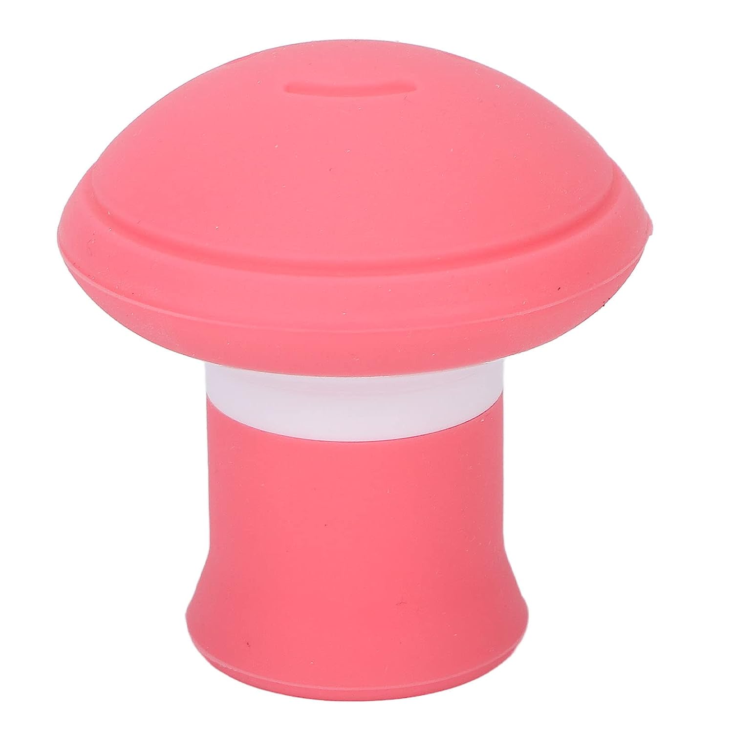 Wukusy 6104 silicone facial jaw exerciser showing a person using the breathing type face slimmer for face lifting and stress relief.