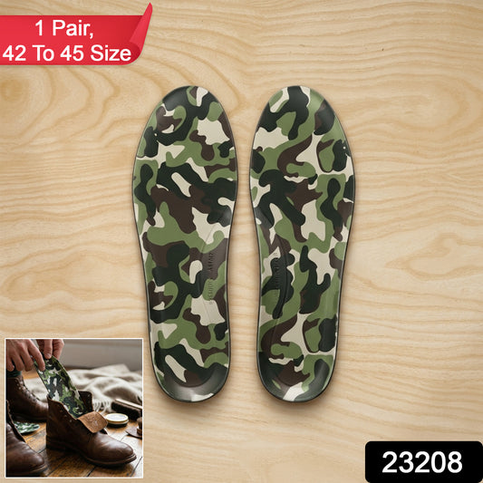 Wukusy premium cushion support insoles for shoes, size 42-45, showing soft, supportive foam inserts for comfortable footwear.