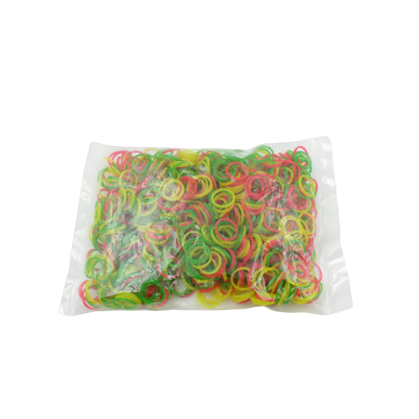 Multicolored Wukusy rubber bands for office, home, and kitchen use, flexible, reusable, and durable nylon elastic bands.