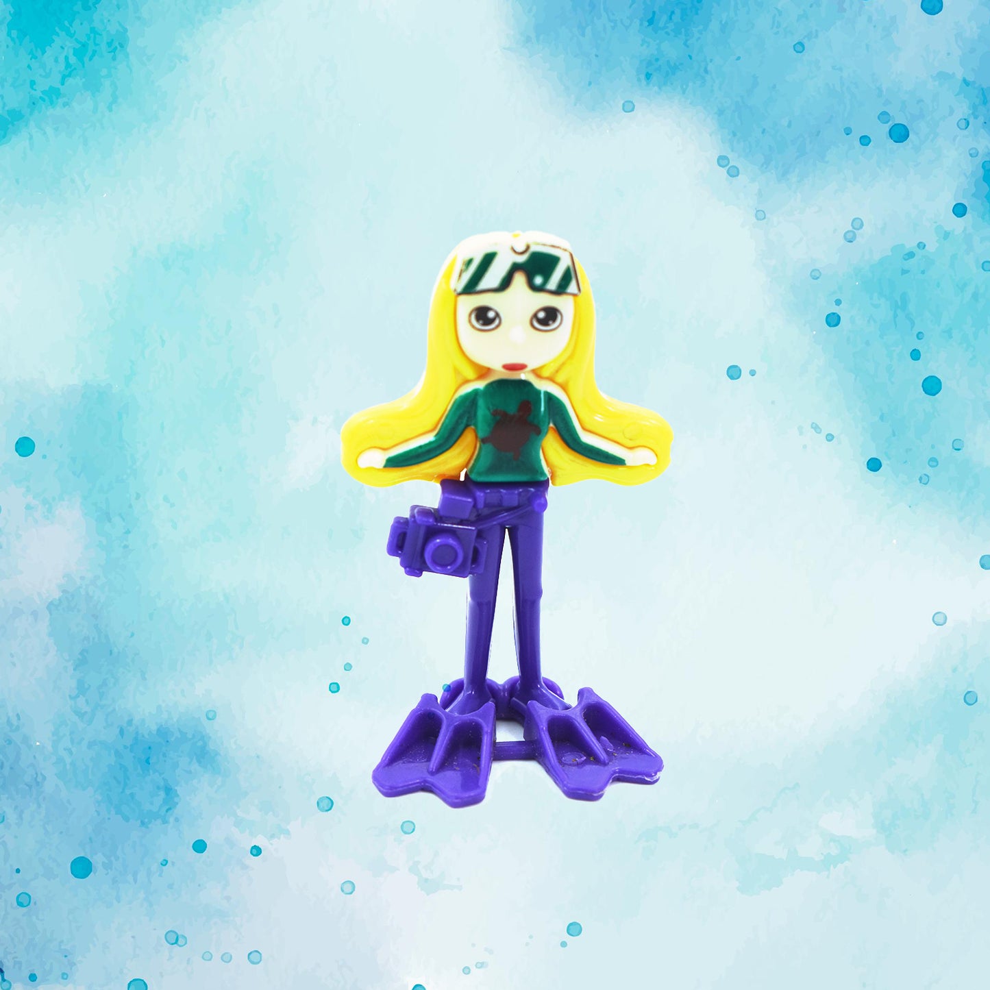 Colorful Jalapari Mermaid dolls toy set with 30 vibrant Wukusy mermaid figures for kids' imaginative play.
