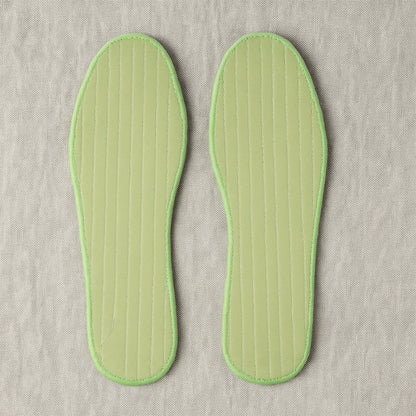 Pair of Wukusy premium comfort shoe insoles in size 39 with a mix of designs for daily foot support and cushioning.