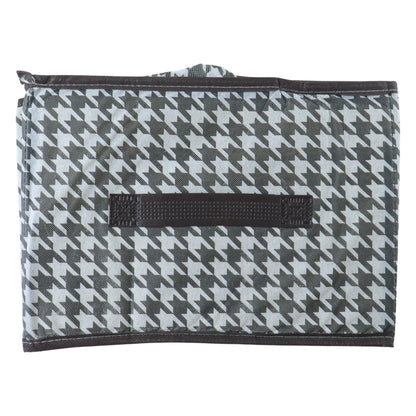 Foldable fabric storage basket by Wukusy, 40x28cm, showing a soft, foldable fabric organizer box with handles for versatile storage.