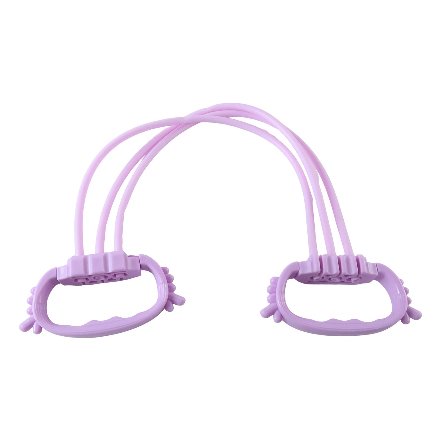 Wukusy multifunctional chest expander with three resistance tubes for home gym muscle training and strength exercises.