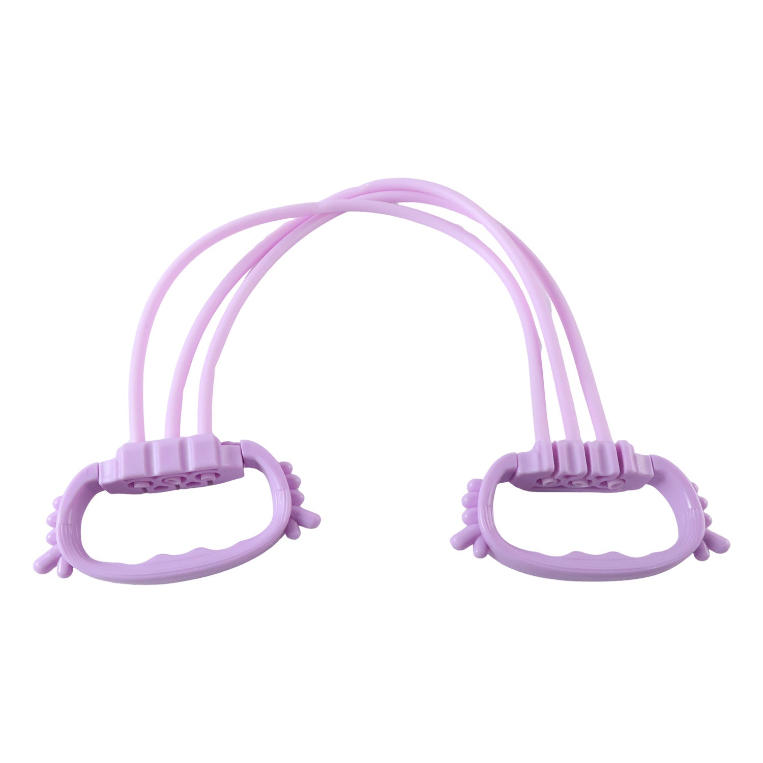 Wukusy multifunctional chest expander with three resistance tubes for home gym muscle training and strength exercises.