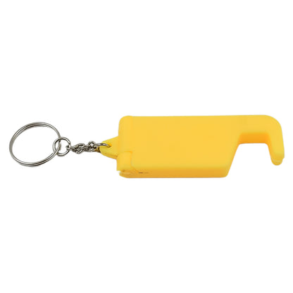 Set of 100 multicolor plastic keychains with mobile stands and phone holders by Wukusy, for home improvement and organization.