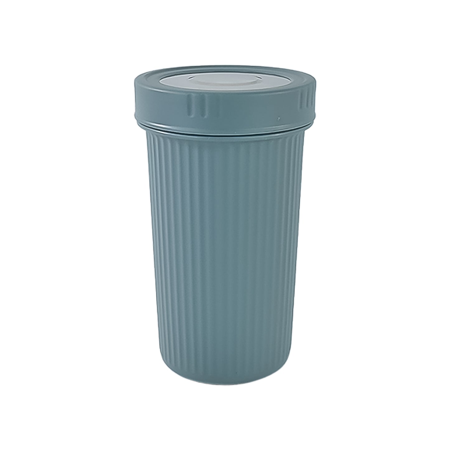 Wukusy Apex double wall steel travel glass, 500ml capacity, in mixed colors, designed for home and kitchen use.