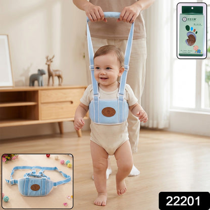 Wukusy baby walking assist belt with handle for toddlers, helping with balance and learning to walk safely.