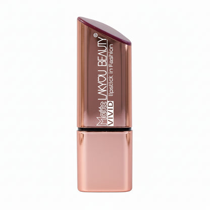 Wukusy Vivid Matte Mix-Color Lipstick showing multiple vibrant shades in a sleek tube with a glossy finish