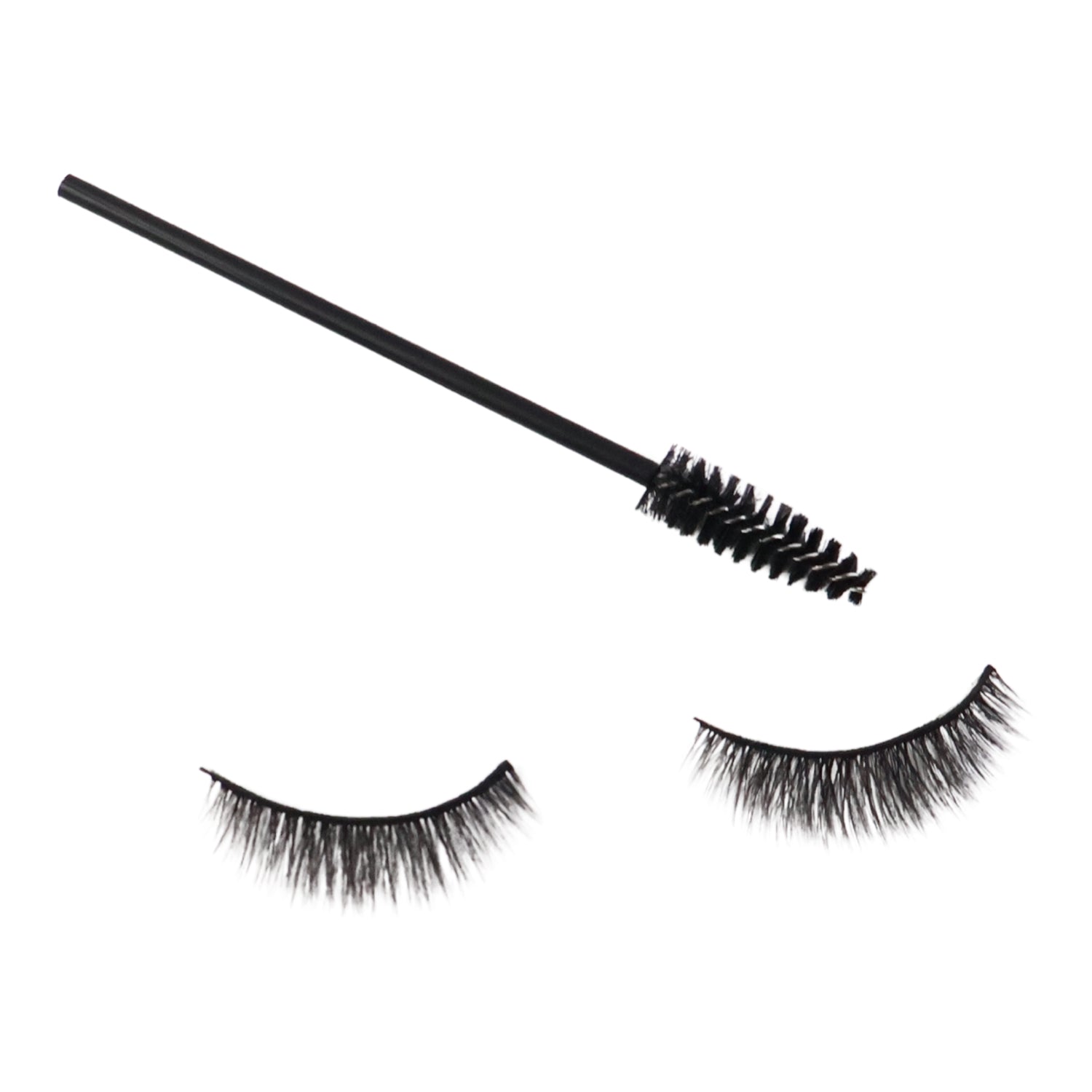 Wukusy premium 3D mink eyelash set with full, voluminous lashes for a natural, glamorous look in health and beauty.