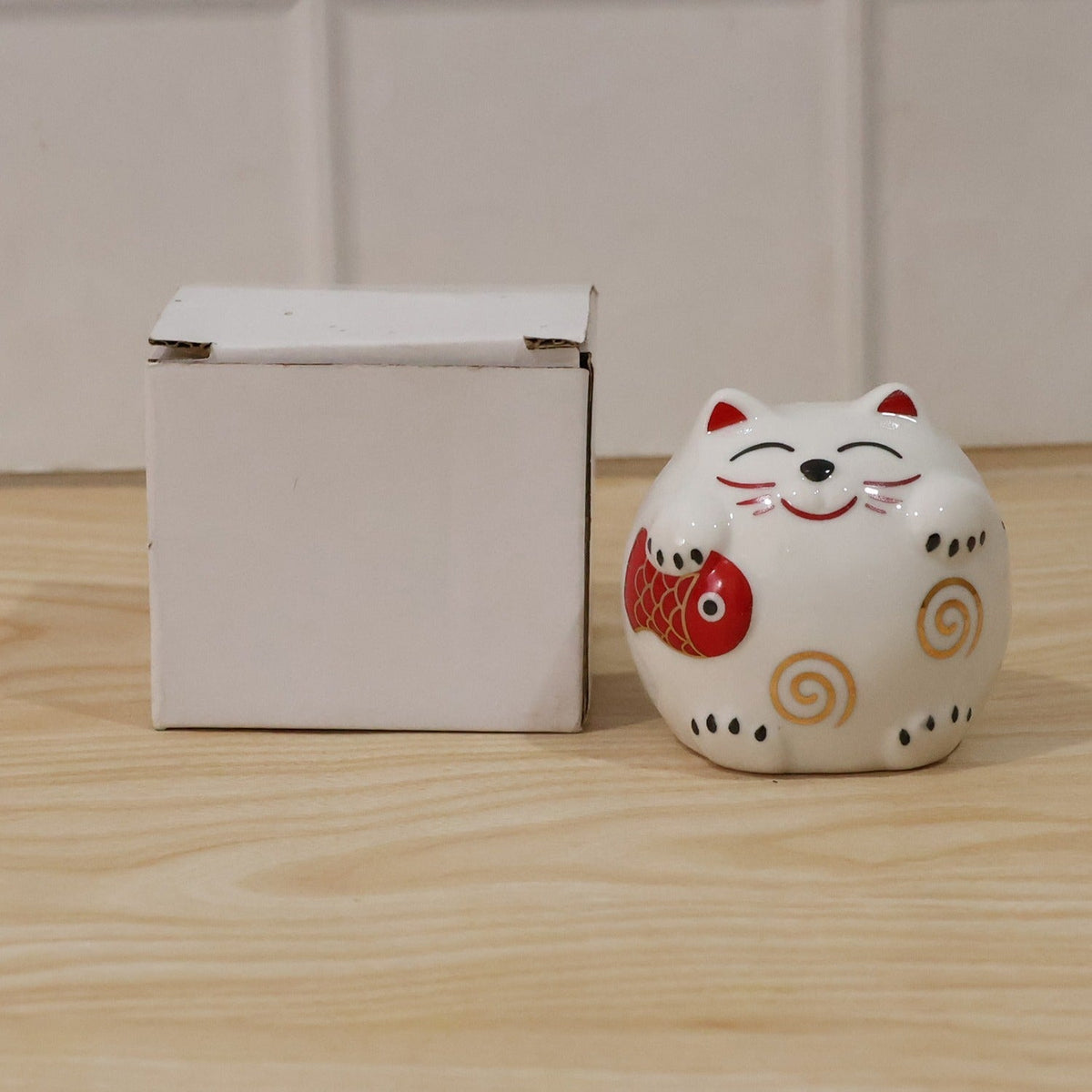 Ceramic Cat Piggy Bank  Cute Coin Saving Box For Kids And Adults