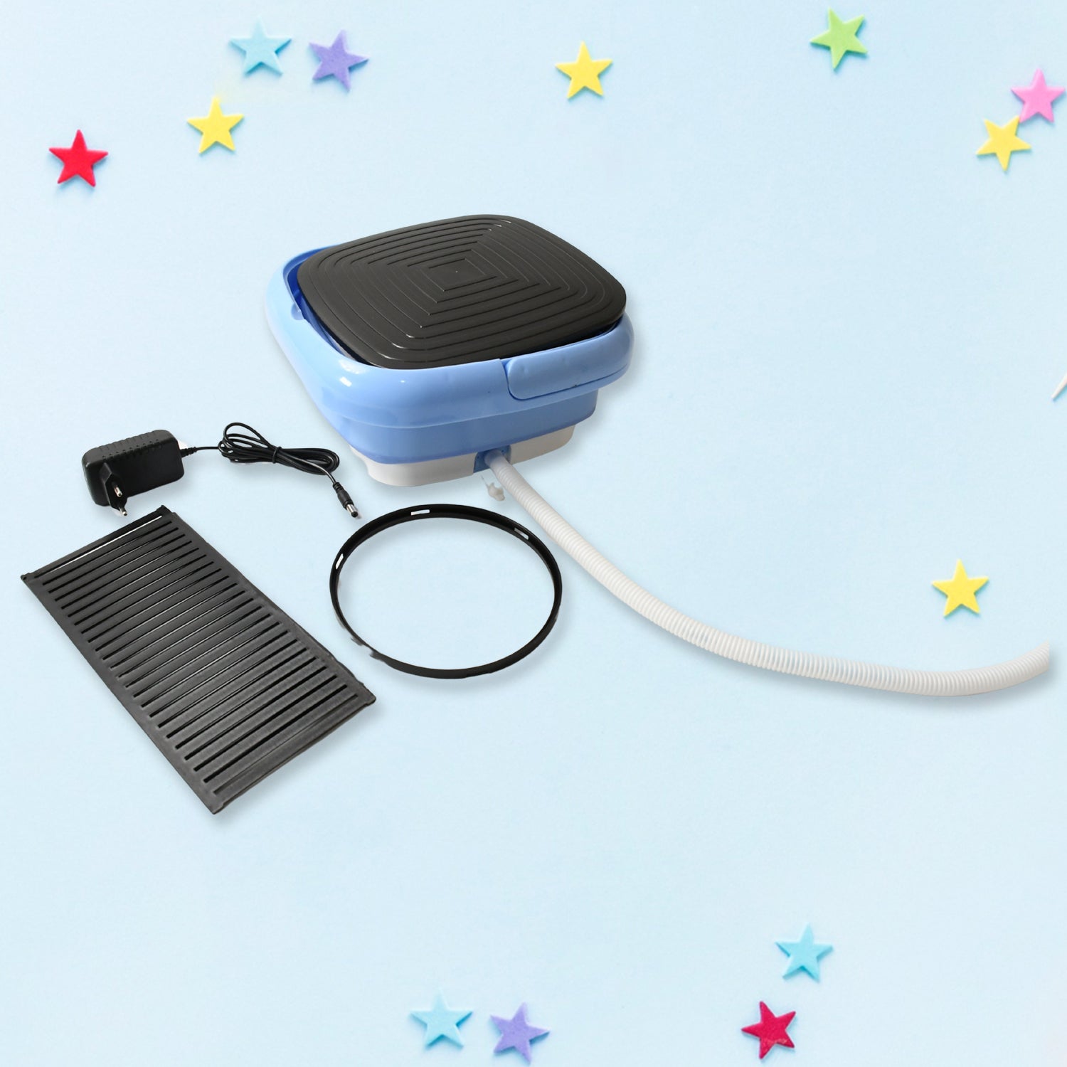 Wukusy 12897 portable folding mini washing machine for socks, underwear, baby clothes, with deep cleaning capability in compact design