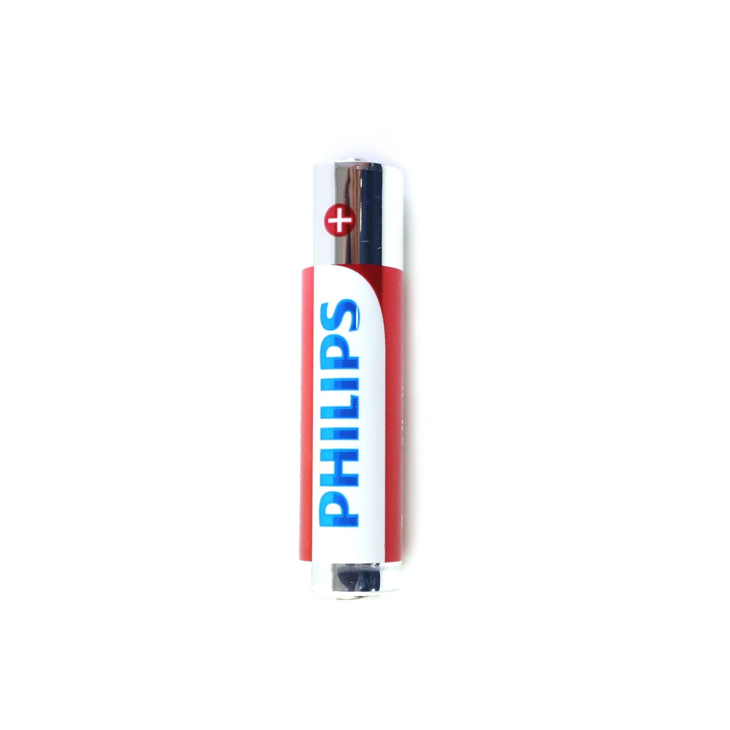 Wukusy AA Ultra Alkaline Battery, single alkaline battery with positive and negative terminals visible.