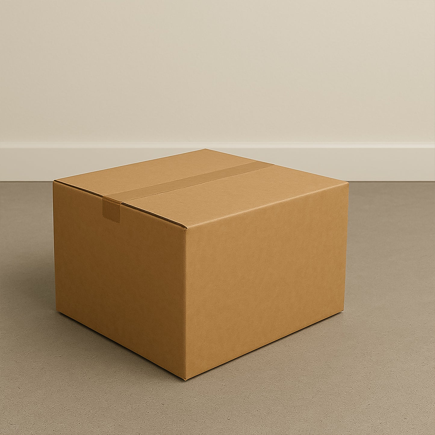 Heavy-duty brown packing box by Wukusy, 6x26x26 cm, single durable cardboard box for product shipping and storage.