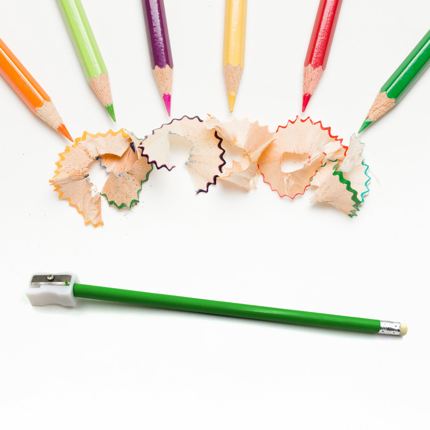 Wukusy school office stationery set with ruler, 2 pencils, eraser, and sharpener, ideal for students and school gift packs