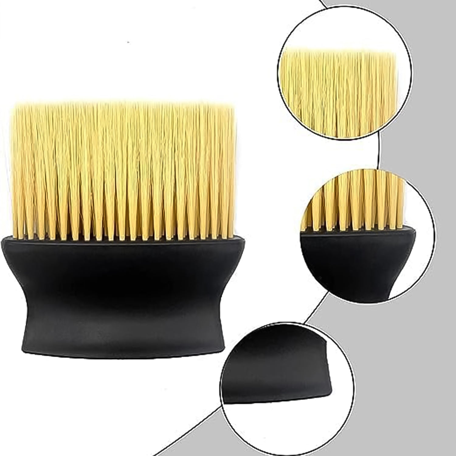 Wukusy multipurpose soft car air conditioner cleaner brush showing flexible bristles for interior cleaning.