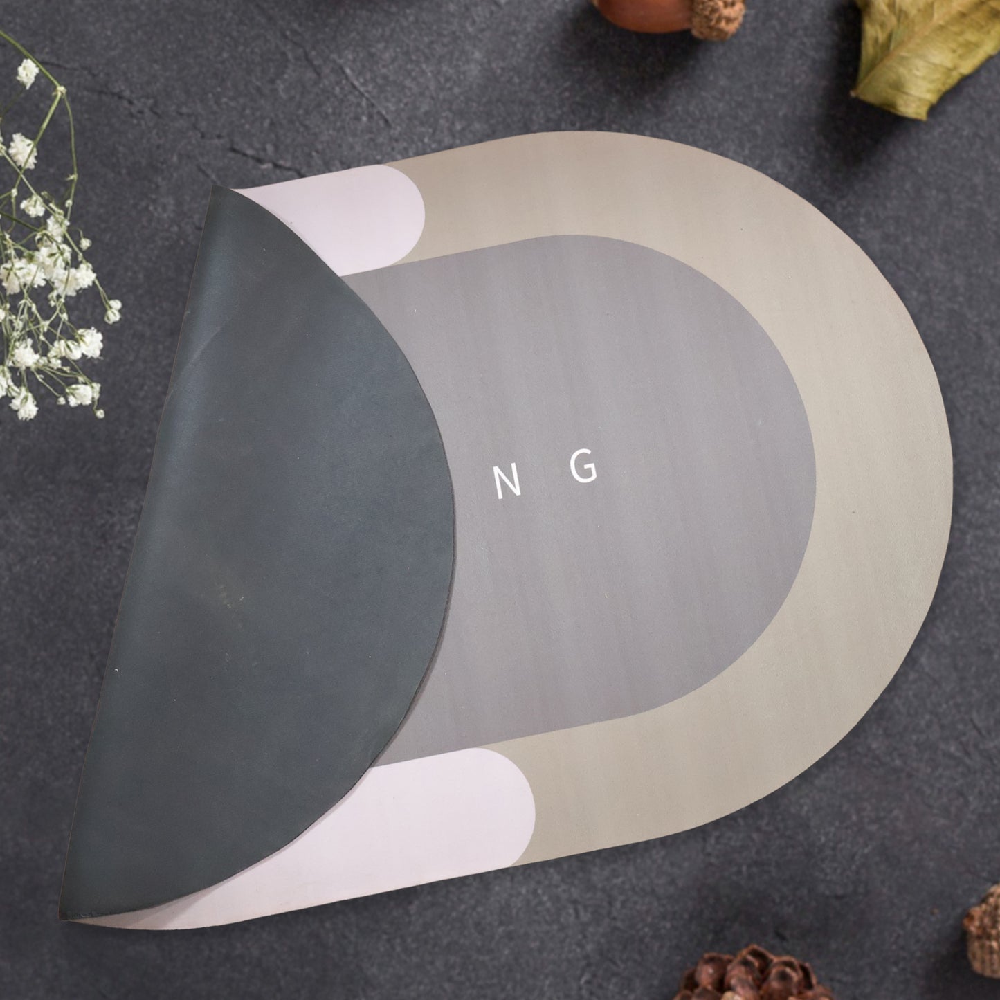 Soft floor mat by Wukusy, B-grade RVGHcBG3P4vbsSCVgflWCQpYm6ZfRSMbUNt4778C, 118x76 cm, plush and comfortable.