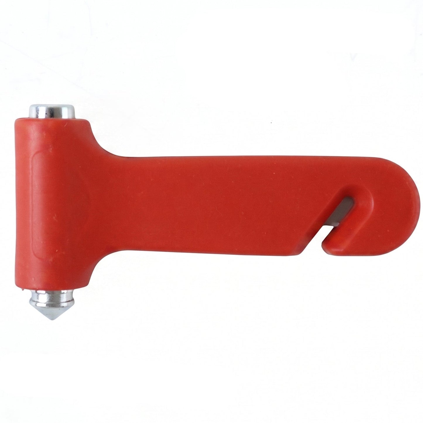 Wukusy 2-in-1 car safety hammer with emergency window breaker and seatbelt cutter, compact and portable for vehicle safety.