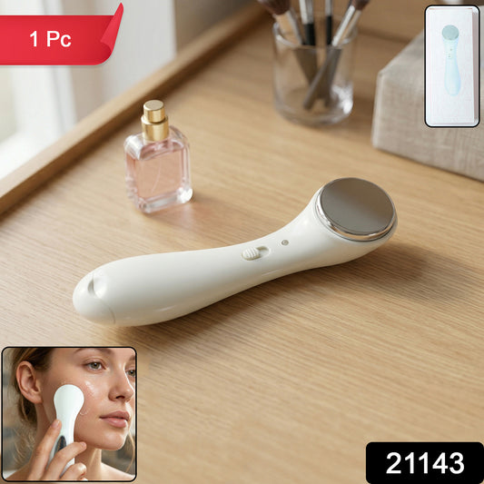 Wukusy portable facial massager device with ergonomic design, suitable for skincare and facial rejuvenation.