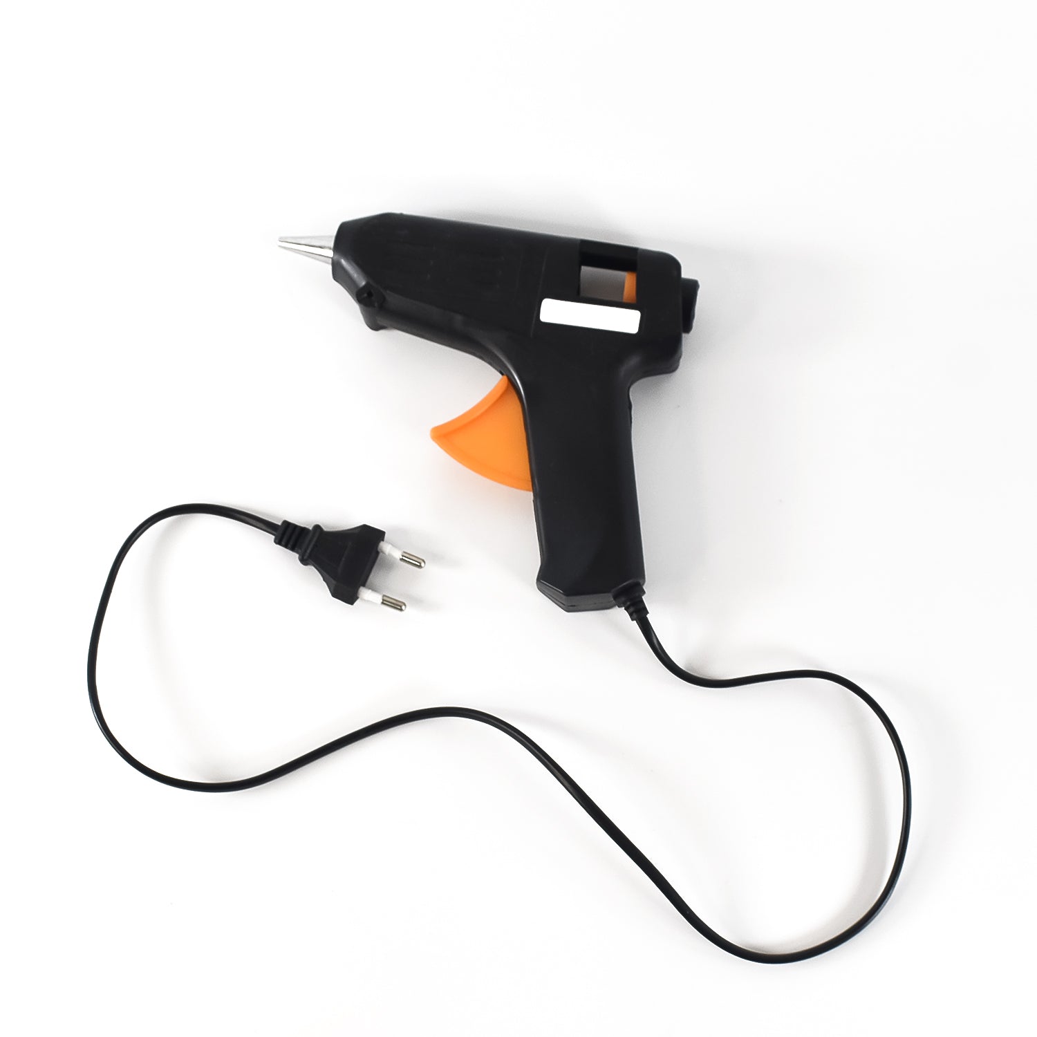 Wukusy professional hot melt glue gun with rapid heating, 40W, designed for multiuser use, shown with cord and trigger.