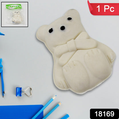 Wukusy cartoon design eraser, office stationery, featuring colorful mixed cartoon patterns on a single eraser.